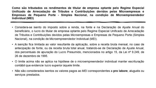 IRPF - Microempreendedor Individual (MEI) смотреть онлайн