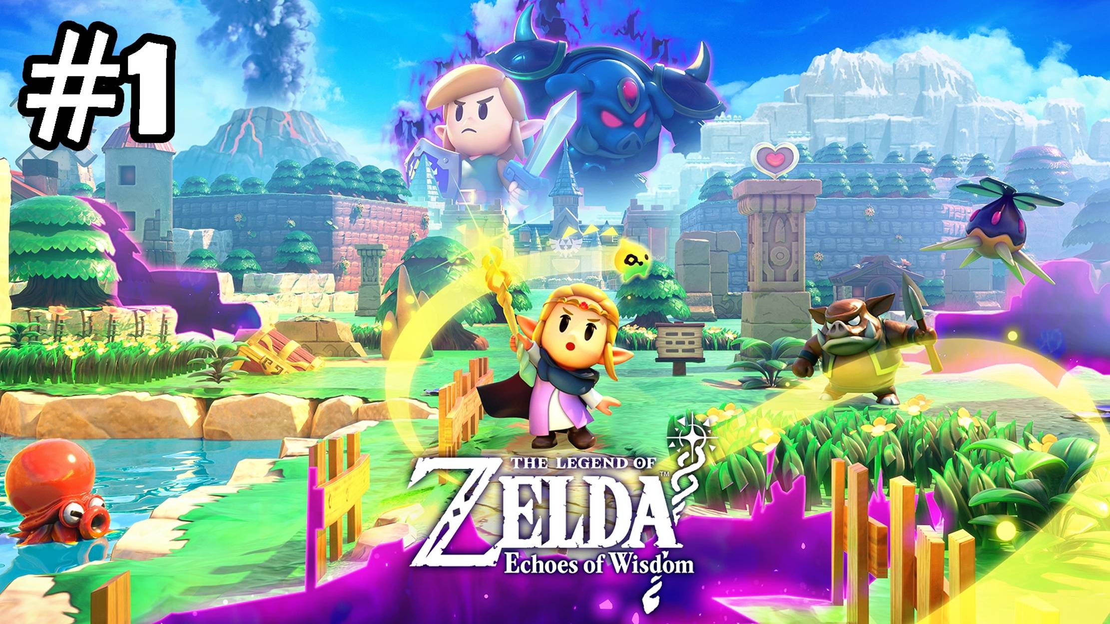 1 - Пролог. The Legend of Zelda Echoes of Wisdom. Prologue смотреть онлайн