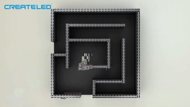 CreateLED's LED Virtual Reality 720 degree space Brings the Real World to Life смотреть онлайн