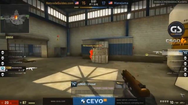 CS:GO - TOP 5 PRO 1v5 CLUTCHES W/ CASTERS ft. GeT_RiGhT, shroud, Hiko & More (Pro Clutches) смотреть онлайн