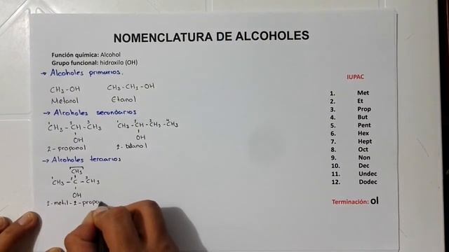 Nomenclatura de alcoholes смотреть онлайн