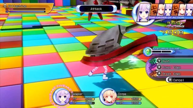 Beating Neptunia Re;Birth 2 ONLY using Nepgear смотреть онлайн
