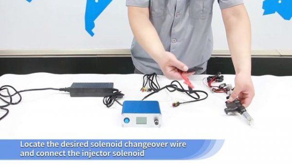 Mini common rail injector tester CRI100 with piezo injector testing