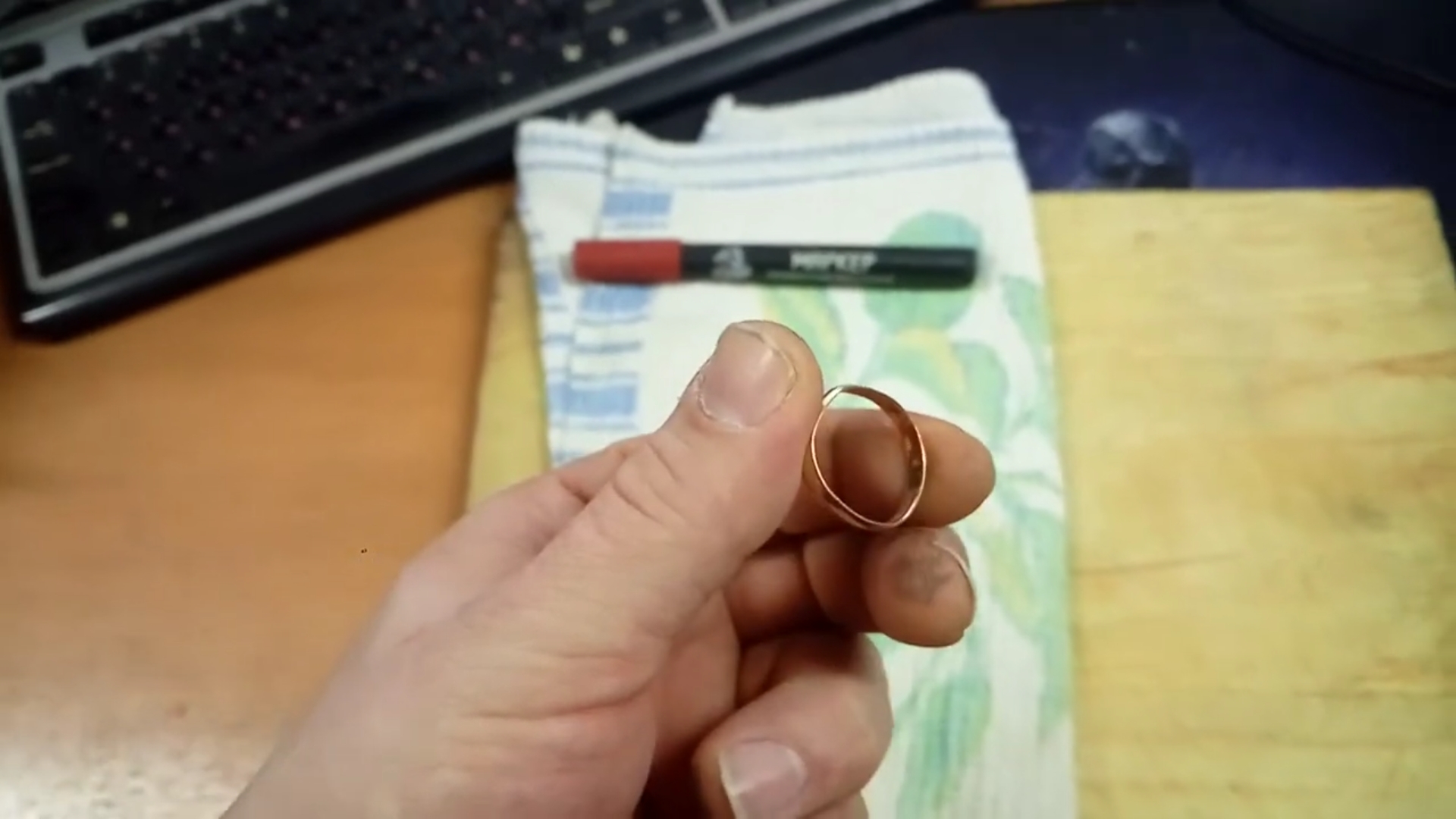 Как выправить обручальное кольцо в домашних условиях. смотреть онлайн