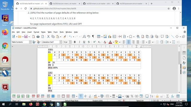 Lab08 Page Replacement Algorithm смотреть онлайн