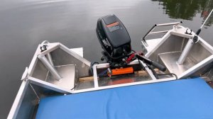 ЛОДКА ДЛЯ РЫБАЛКИ ! Тюнинг рыболовной лодки Алюмакс 415. Честный отзыв