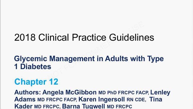 Pharmacological Management and Alternative Therapies for Adults (2018 Guidelines) смотреть онлайн