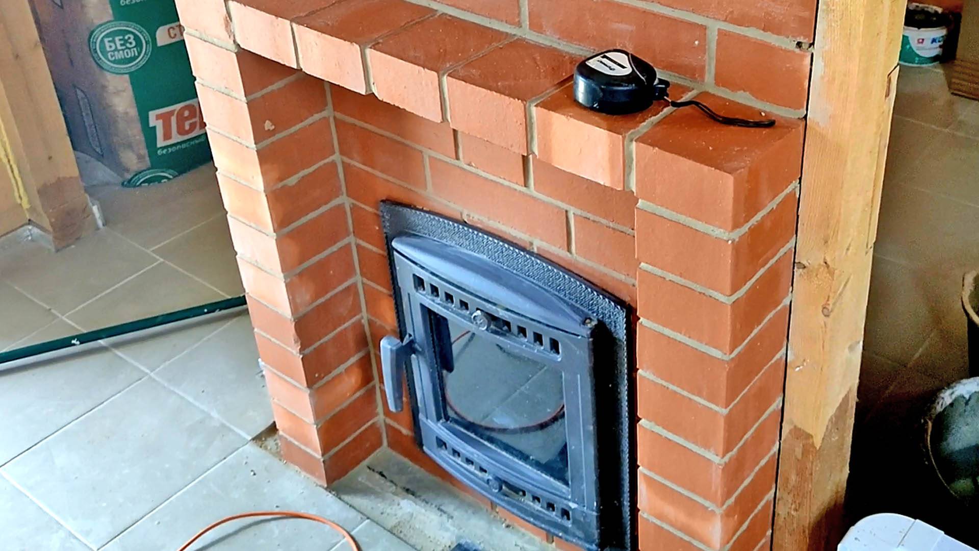 Как сделать кирпичный портал для печи своими руками смотреть онлайн