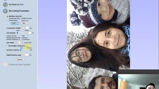 PhotoVcave tutorial in romana setari pentru un tablou 3D Vectric Aspire смотреть онлайн