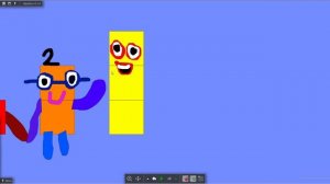 Algodoo - How to make numberblocks step by step - 1 to 10