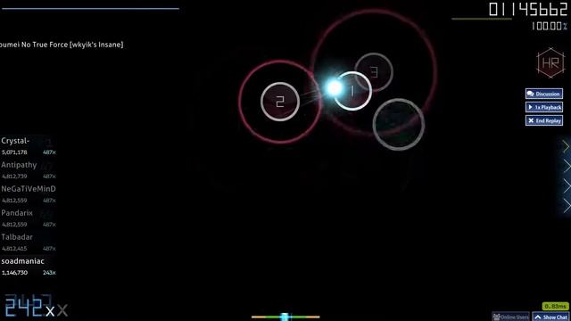 Harada Hitomi - Kyoumei no True Force (wkyik's Insane) HR SS 243 PP смотреть онлайн