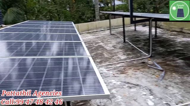 Luminous 5 KW Ongrid Solar installation @Valiyakulangara, Kollam (Dist). смотреть онлайн