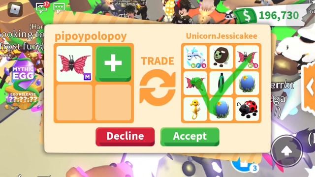 What People Trade Now For Mega Neon Butterfly in Adopt Me Rich Servers : LATEST OFFERS смотреть онлайн