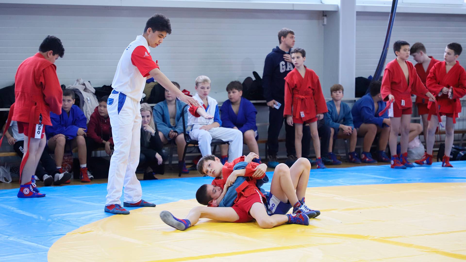 Всероссийский день самбо в Омске смотреть онлайн