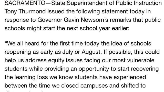 San Marino Unified Superintendent Update 5-1-2020 смотреть онлайн