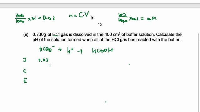 MOCK exam 1 Question #6 Acids and bases. Buffer solution смотреть онлайн
