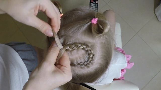 Быстрая прическа на длинные волосы | Прически для девочек смотреть онлайн