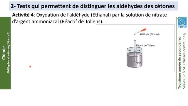 Chimie Aldehydes et Cetones session 2 SV SG смотреть онлайн