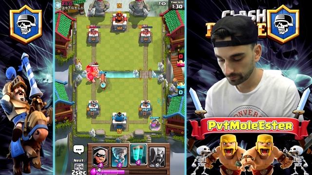 UBIJANJE S CLONE SPELLOM!!! · Clash Royale смотреть онлайн