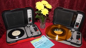 Электрофон "Лидер-205", 1980 год, СССР