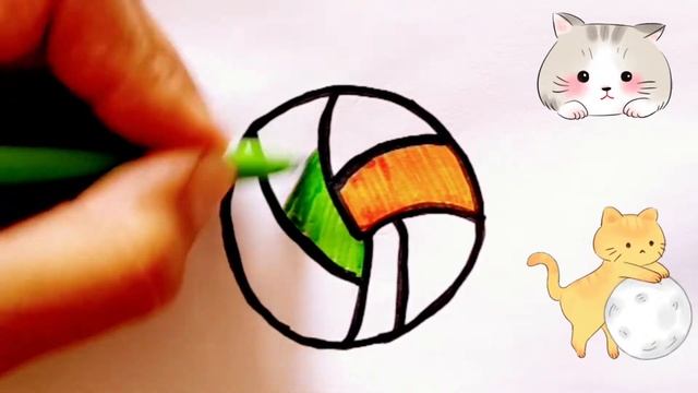 Сурет салу доп. Bolalar uchun to'p rasm chizish. Drawing a basketball смотреть онлайн