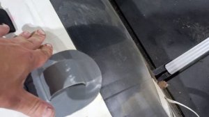 Установка защитного  клапана на ПВХ лодку