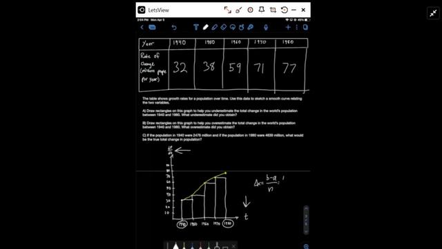 How to find underestimates and overestimates of area under a curve смотреть онлайн