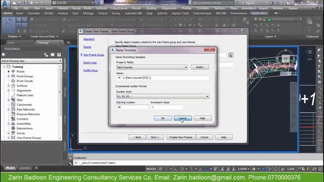 Civil 3D Lesson-9. 2 Day Workshop by Zarin Badloon