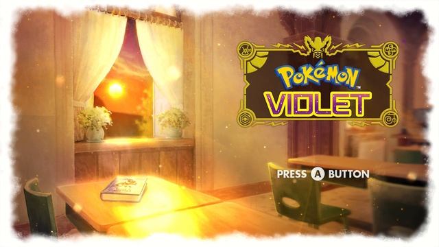 Pokémon Scarlet & Violet The Indigo Disk Title Screen (Post Game) смотреть онлайн