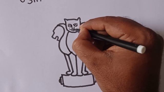 How to draw National Emblem of India /National Emblem drawing from letter S U M смотреть онлайн