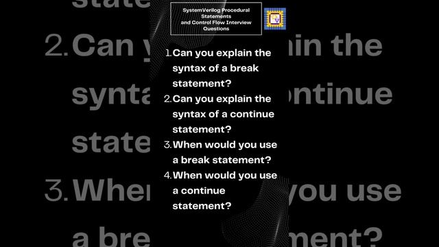 Procedural Statements and Control Flow Part-3 смотреть онлайн