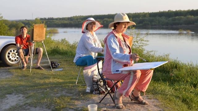 Я рисую Россию...Сл.О.Богдан,муз. В.Обожин, поёт В. Пищальникова смотреть онлайн