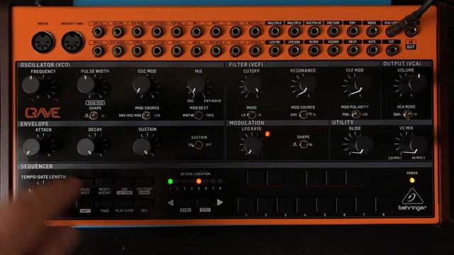 Behringer Crave Tutorial #4 - Envelope (amp) смотреть онлайн