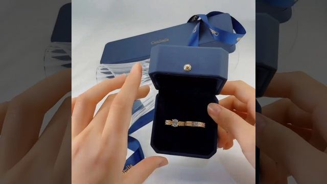 CeleStella Vintage Sapphire Blue Oval Cut Platinum Plated Ring Set смотреть онлайн
