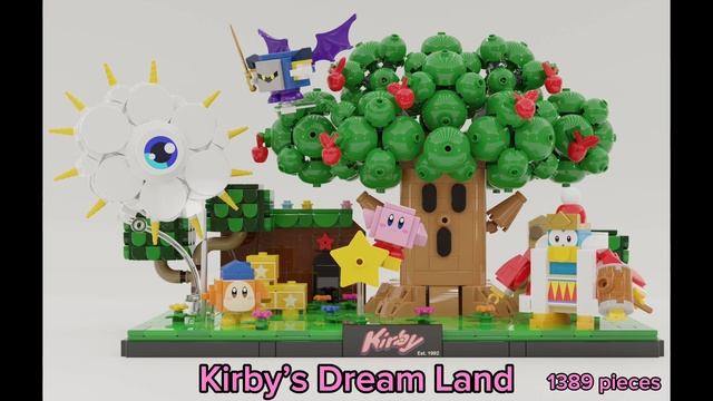 LEGO IDEAS KIRBY SET!!!!!!!! смотреть онлайн