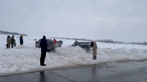 Тойота рав 4 по снегу