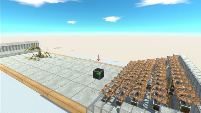 Turn Off 100 Ballista - Animal Revolt Battle Simulator ARBS смотреть онлайн