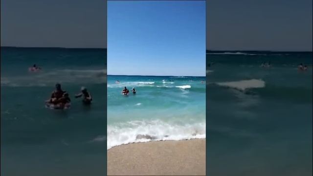 Вода сегодня огонь 🏖️ погода супер 🔥 30 июля 2023. Крым, Поповка, Южная коса смотреть онлайн