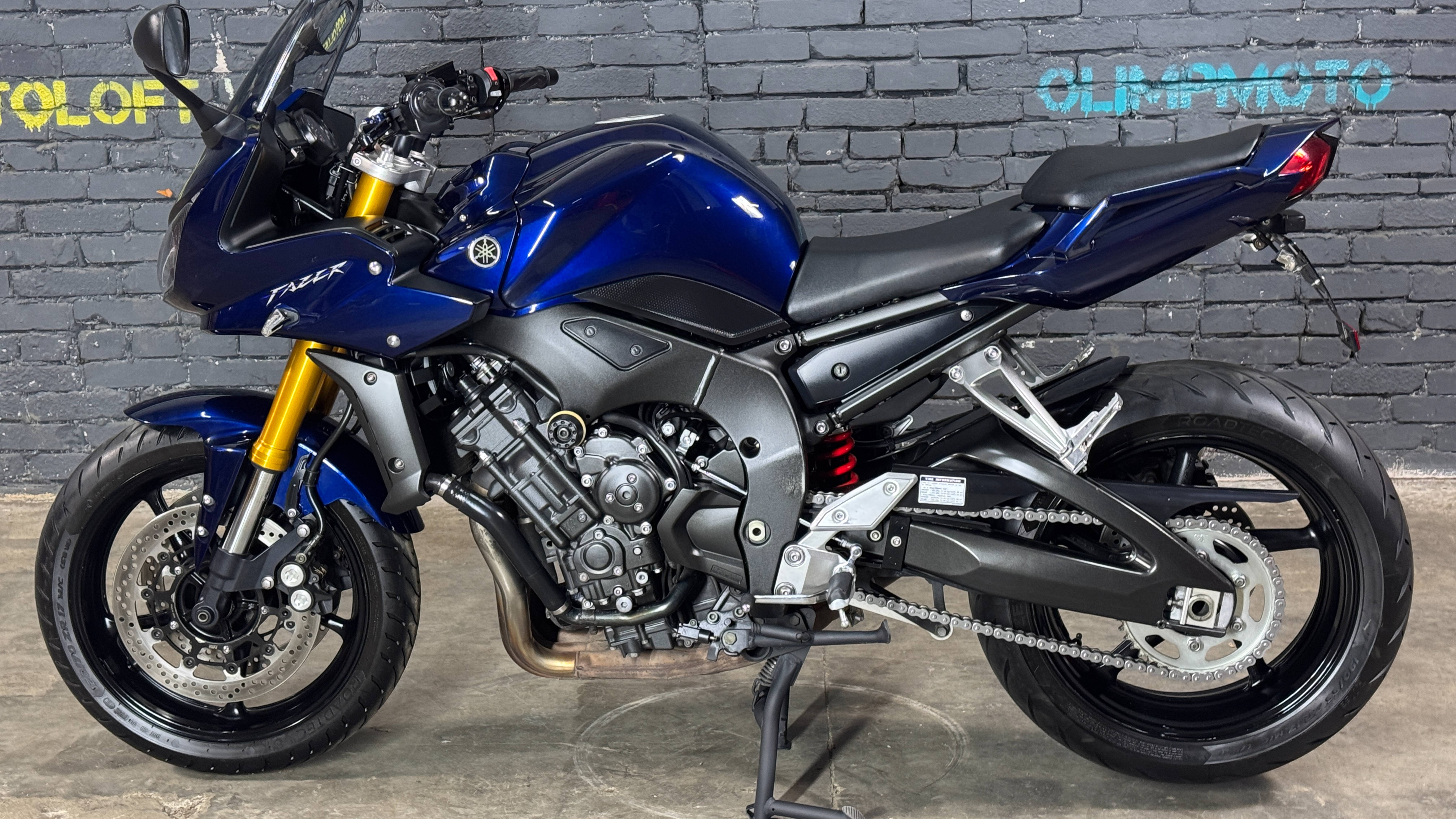 Yamaha FZ1SA 2007 blue смотреть онлайн
