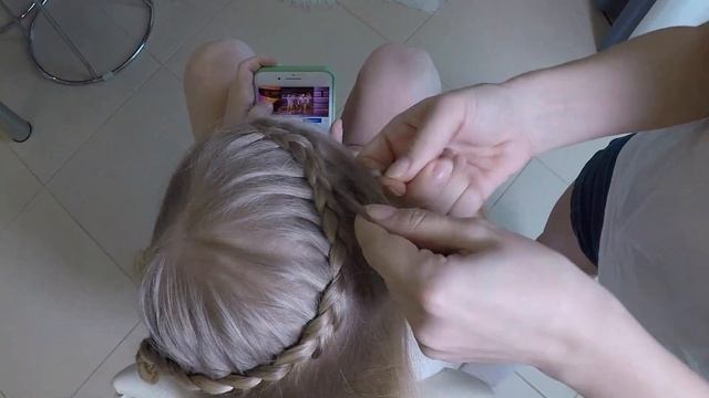 Прическа в школу за 5 минут | Косы в школу смотреть онлайн