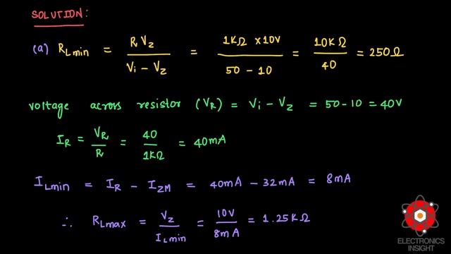 Special Diode Circuits | Zener Diode | Load & Line Regulation | Solved Problems смотреть онлайн