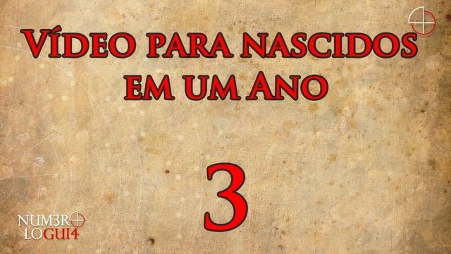 NUMEROLOGIA NASCIDOS EM 56, 65, 74, 83, 92, 2001 смотреть онлайн