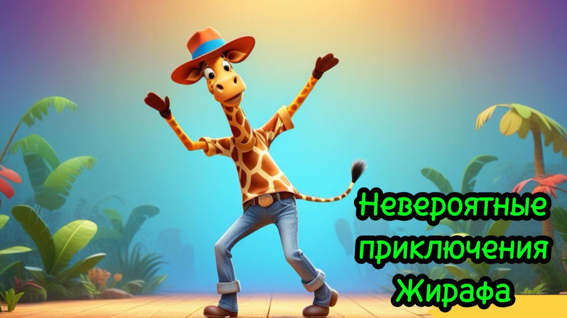 Сказки | Невероятные приключения Жирафа | Детские сказки онлайн | сказка | мультик смотреть онлайн