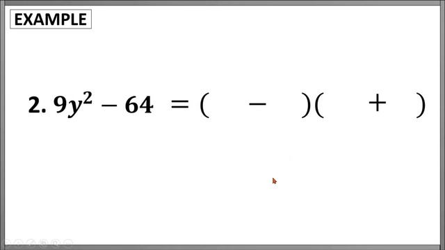 Factoring Difference of Two Squares смотреть онлайн