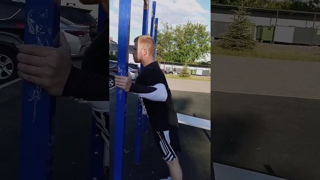 Самая эффективная тренировка на спортплощадке | Хейтер Стайл #шортс смотреть онлайн