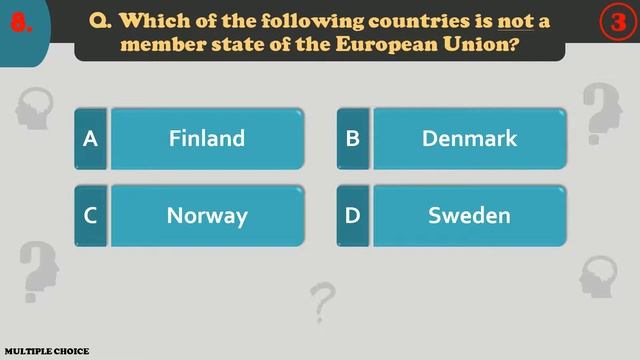 Multiple Choice ~ GENERAL KNOWLEDGE No.10 смотреть онлайн