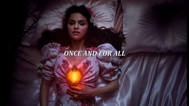 Selena Gomez - De Una Vez (English Lyrics) смотреть онлайн