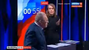 Жириновский и Собчак Дебаты