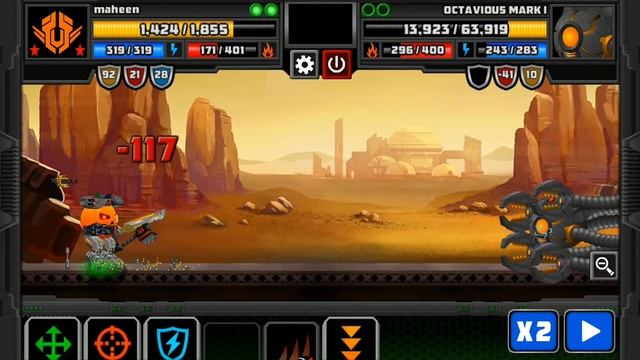 Titan Destroyed😨/-21000 hp😱||Ali Gaming||Super Mechs|Octavious Mark 1 смотреть онлайн