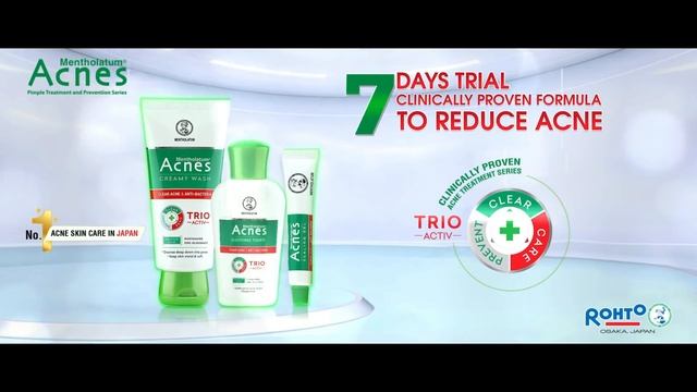 All new Acnes Trio Activ, clinically proven acne treatment series. #Acnes #AcnesTrio смотреть онлайн